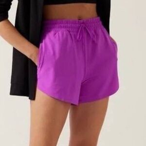 Athleta Women's Cross Roads Shorts Size X Small (XS), Jazzy Purple